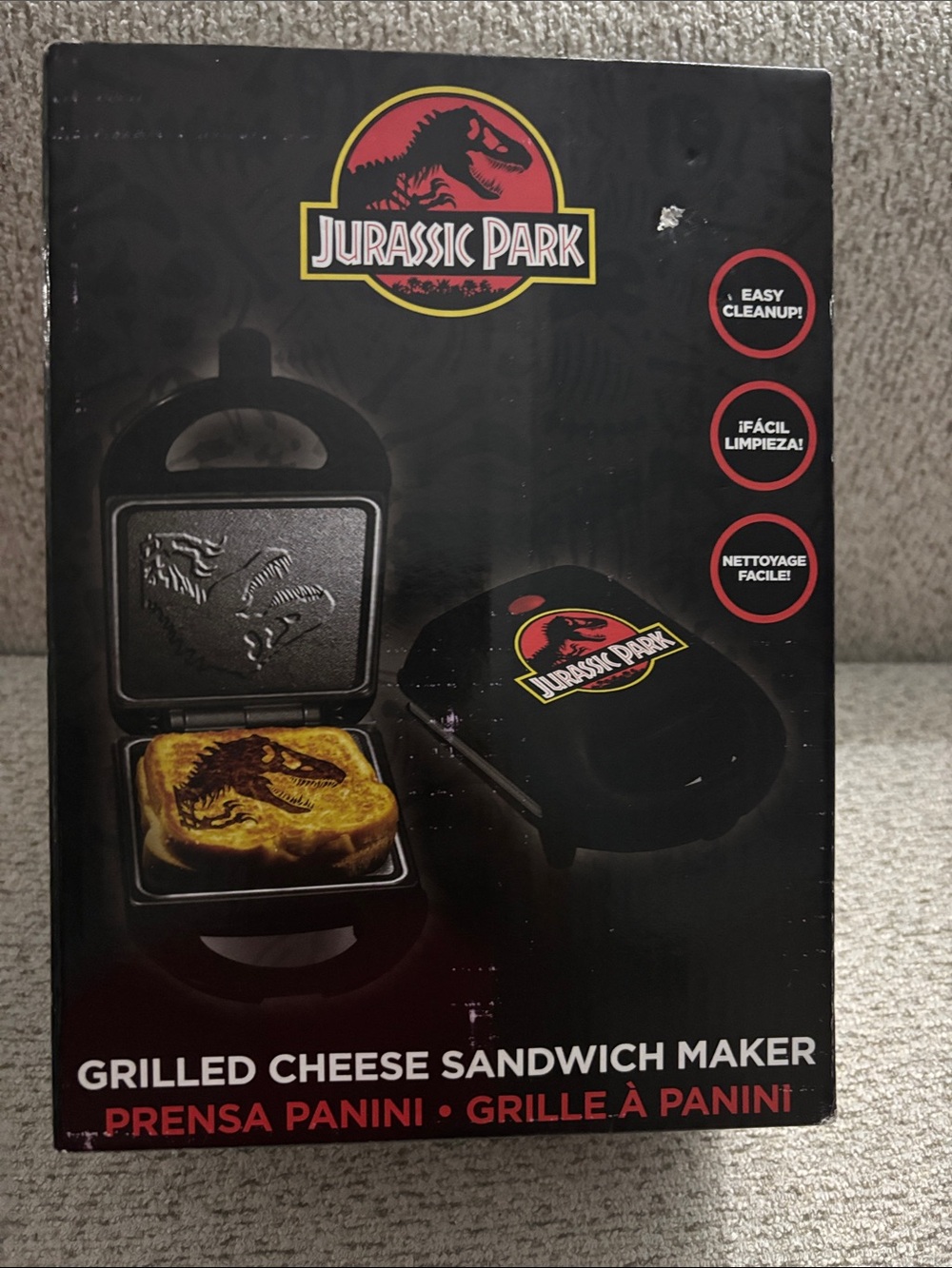 Black Grilled Cheese Sandwich Maker